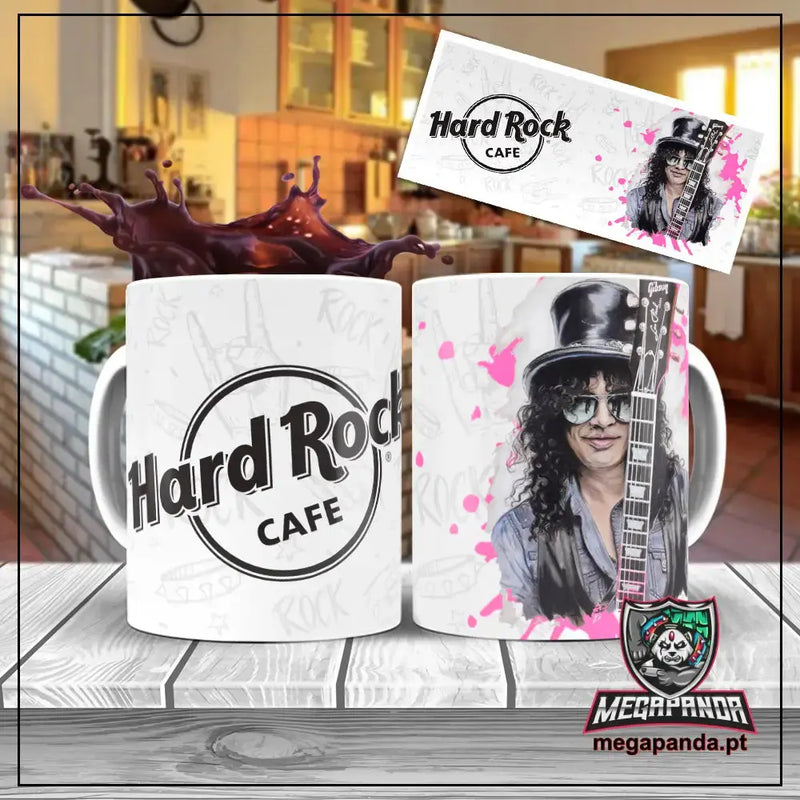 Taza de café Wake Up rojo/blanco