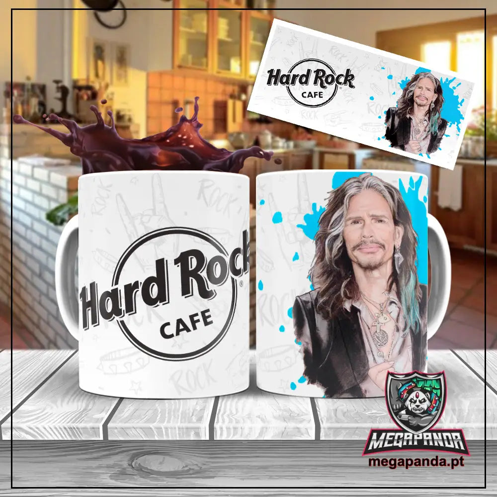 Caneca Hard Rock Steven Tyler Brindes