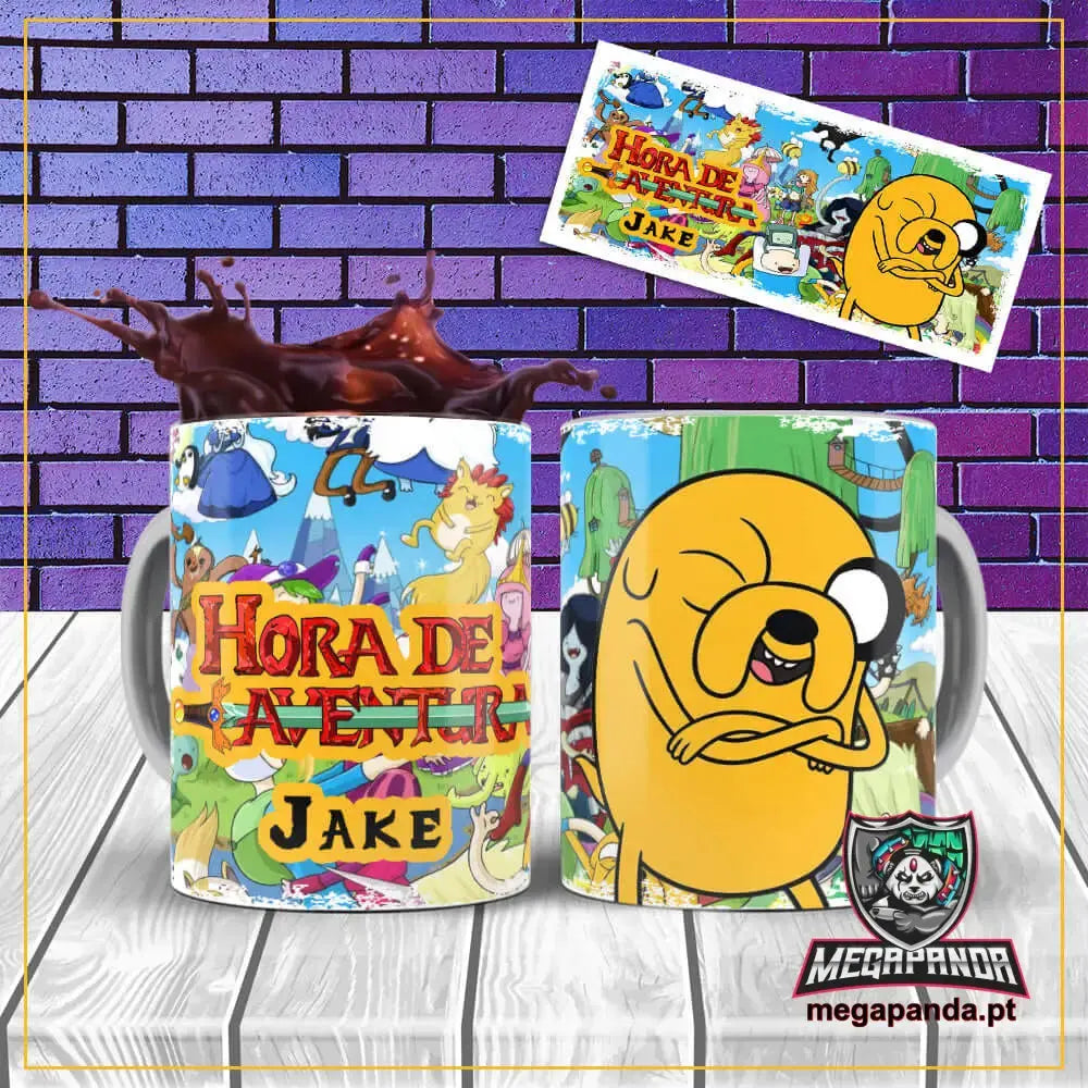 Caneca  Hora de Aventura Jack