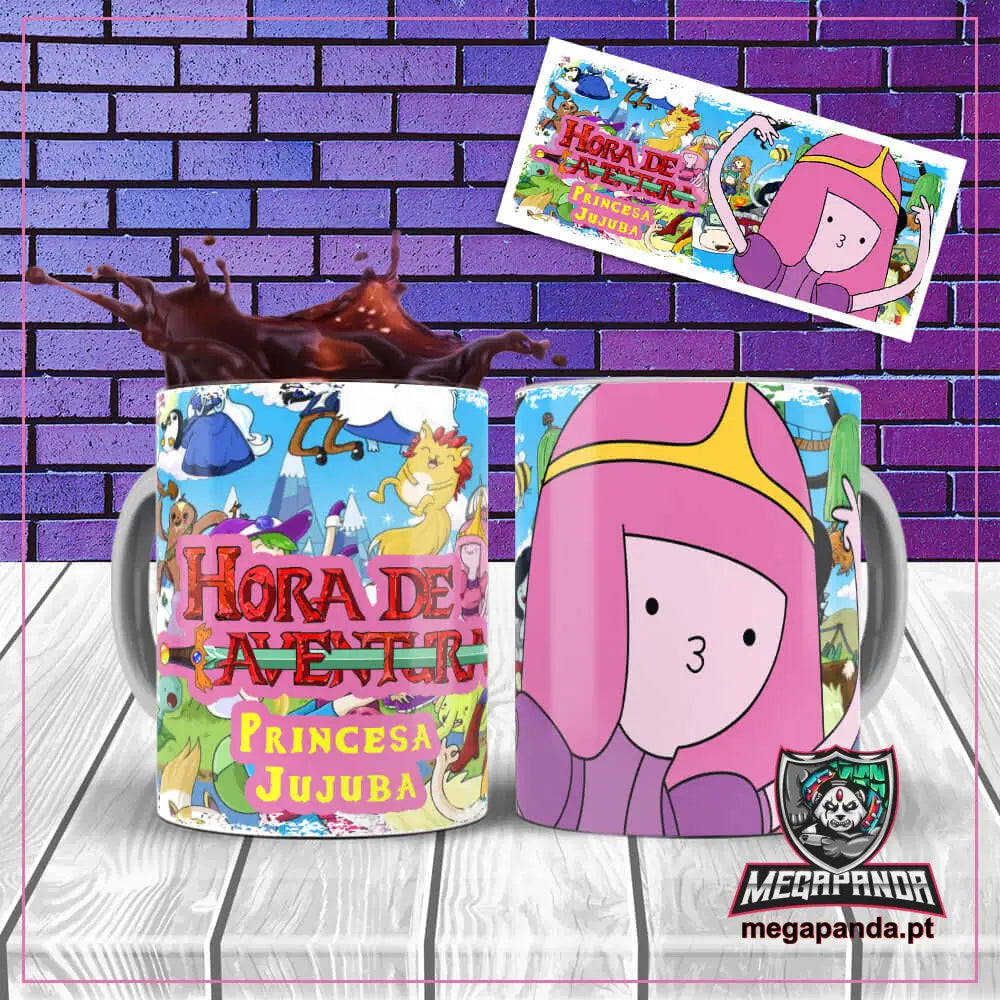 Caneca  Hora de Aventura Princesa Bonnie