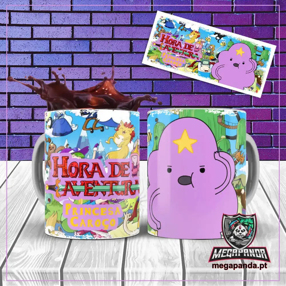 Caneca  Hora de Aventura Princesa Caroço