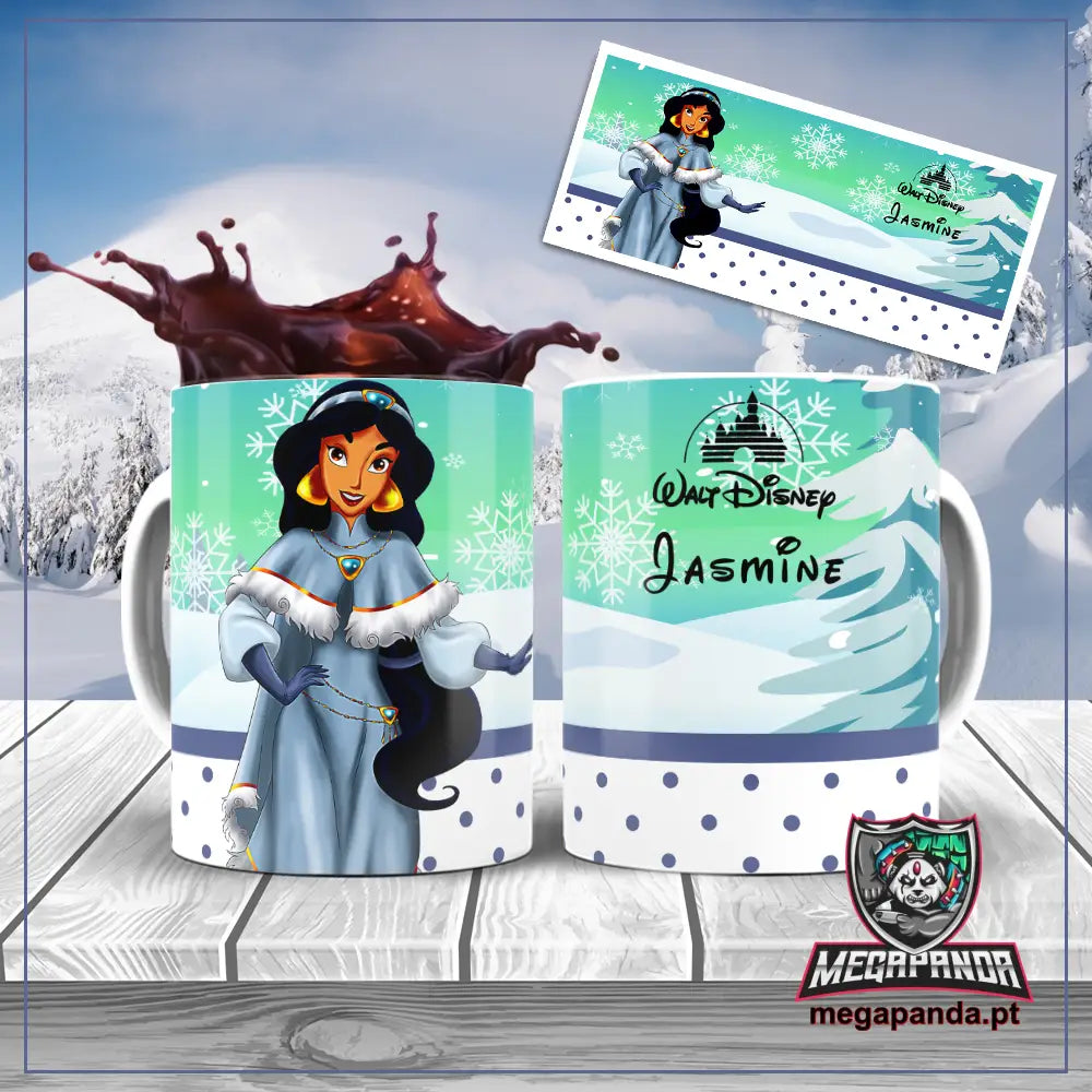 Caneca Jasmine - Princesa De Inverno Brindes