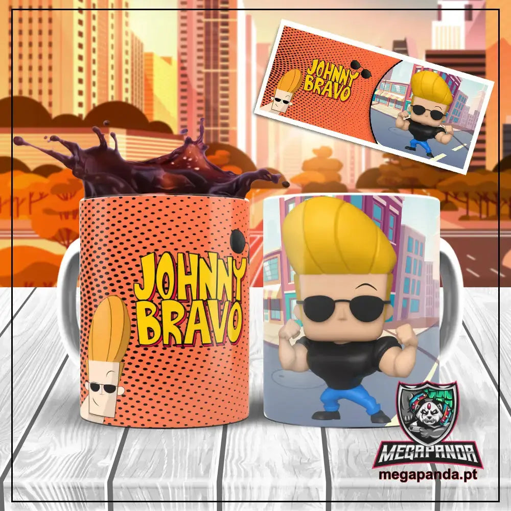 Caneca Jhonny Bravo