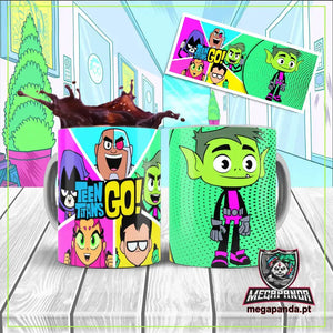 Caneca Jovens Titans Mutano