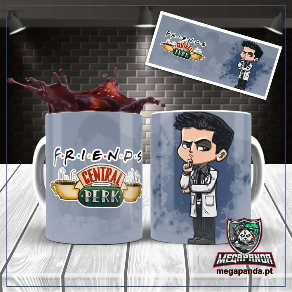 Caneca Joye Tribiani: O Charme de Uma Lenda da Comédia