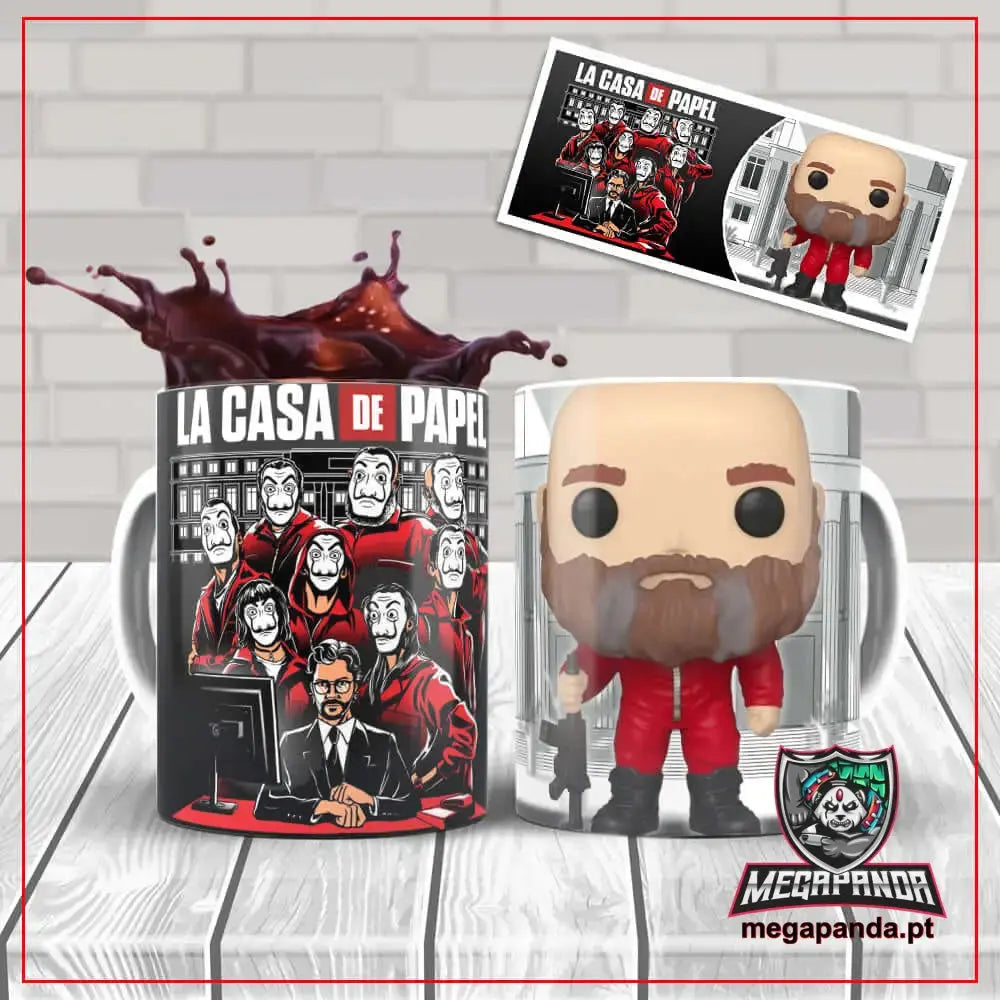 Caneca  La Casa de Papel Helsinquia