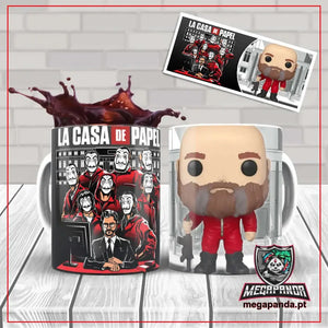 Caneca  La Casa de Papel Helsinquia