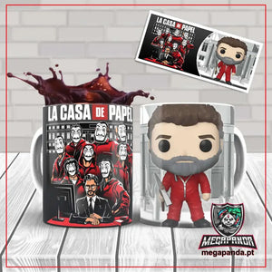 Caneca  La Casa de Papel Moscovo