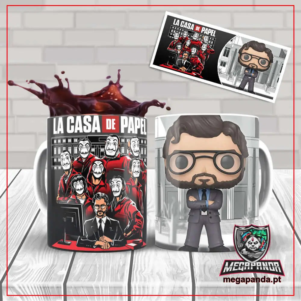 Caneca  La Casa de Papel Professor