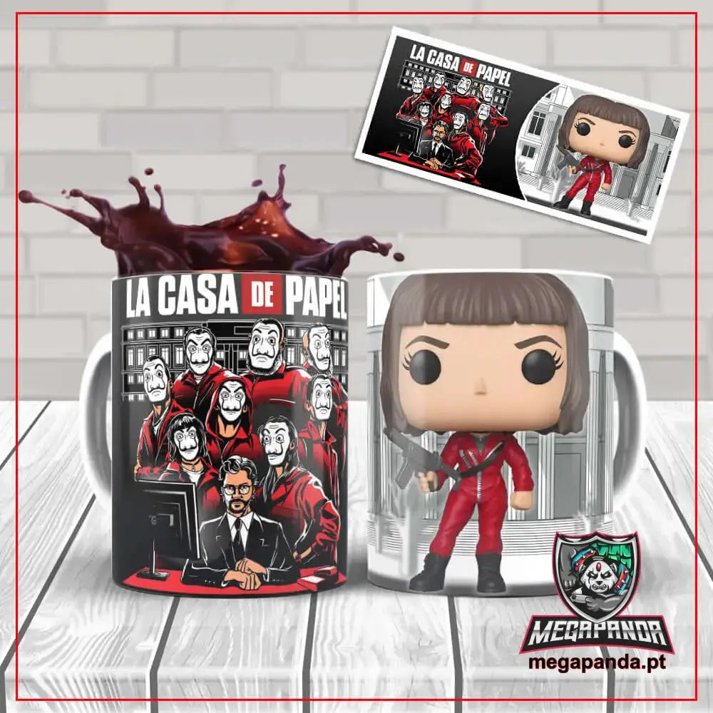 Caneca  La Casa de Papel Tokyo
