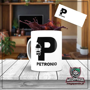 Caneca letra dos nomes homem