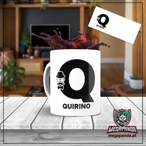 Caneca letra dos nomes homem