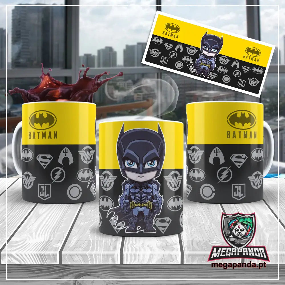 Caneca Liga da Justiça Batman