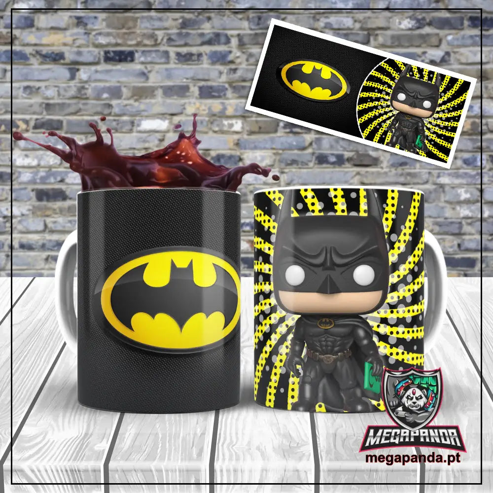 Caneca Liga da Justiça Batman Funko