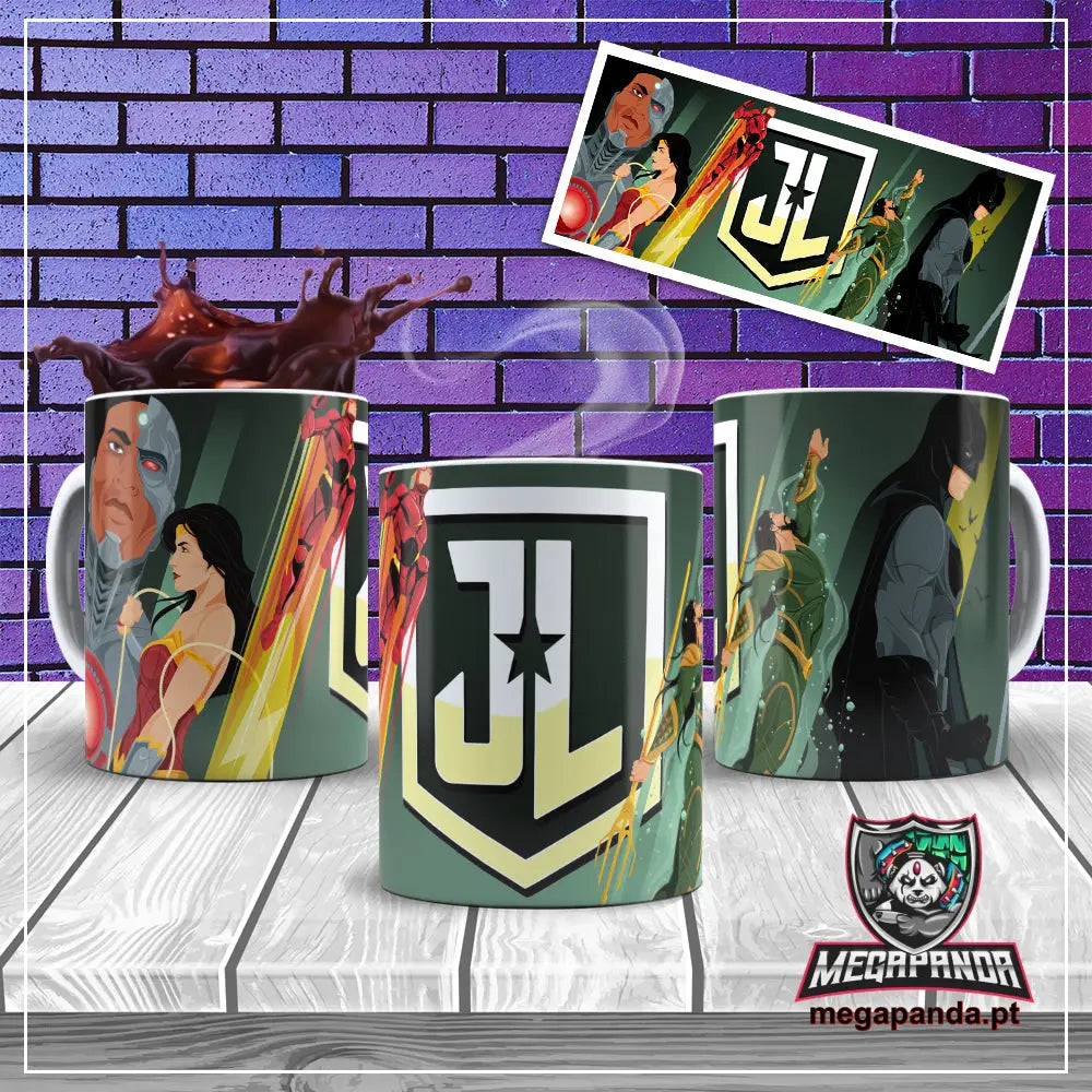 Caneca Liga da Justiça BD