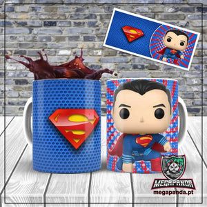 Taza Funko de Superman de la Liga de la Justicia