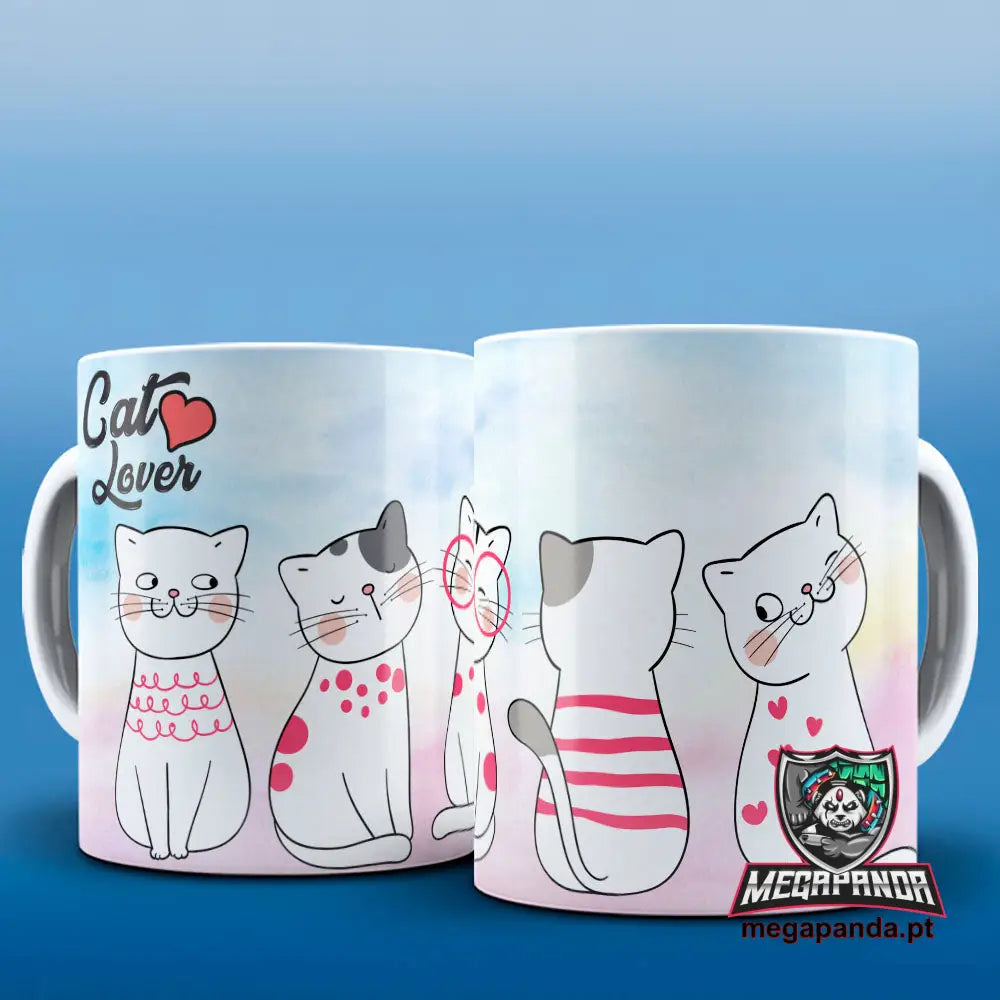 Caneca Lover Cat Bolas Brindes