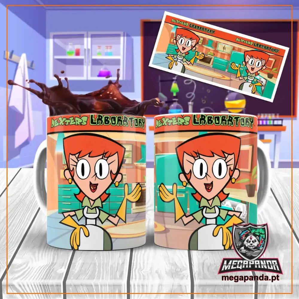 Caneca  Mãe Laboratório Dexter