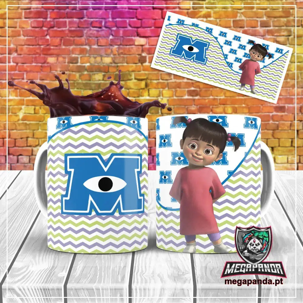 Caneca Monstros S.A Boo