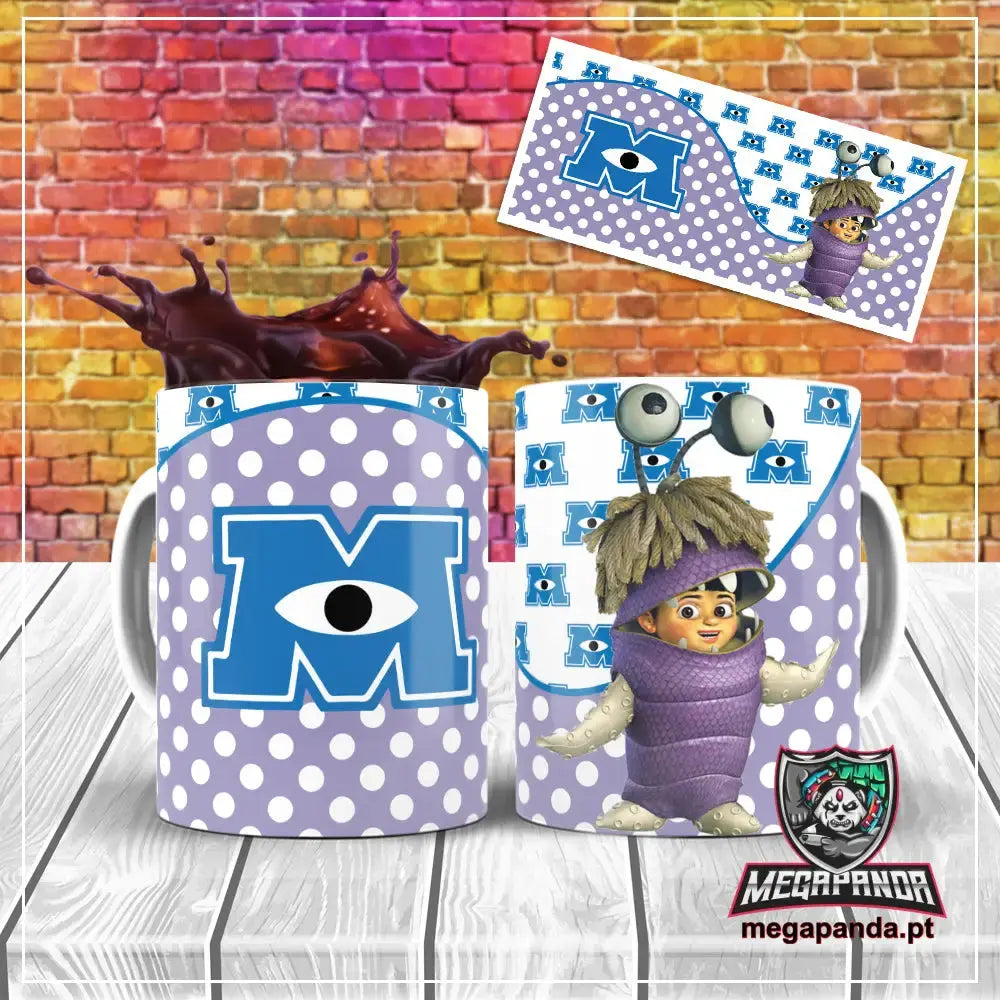 Caneca Monstros S.A Boo Monster