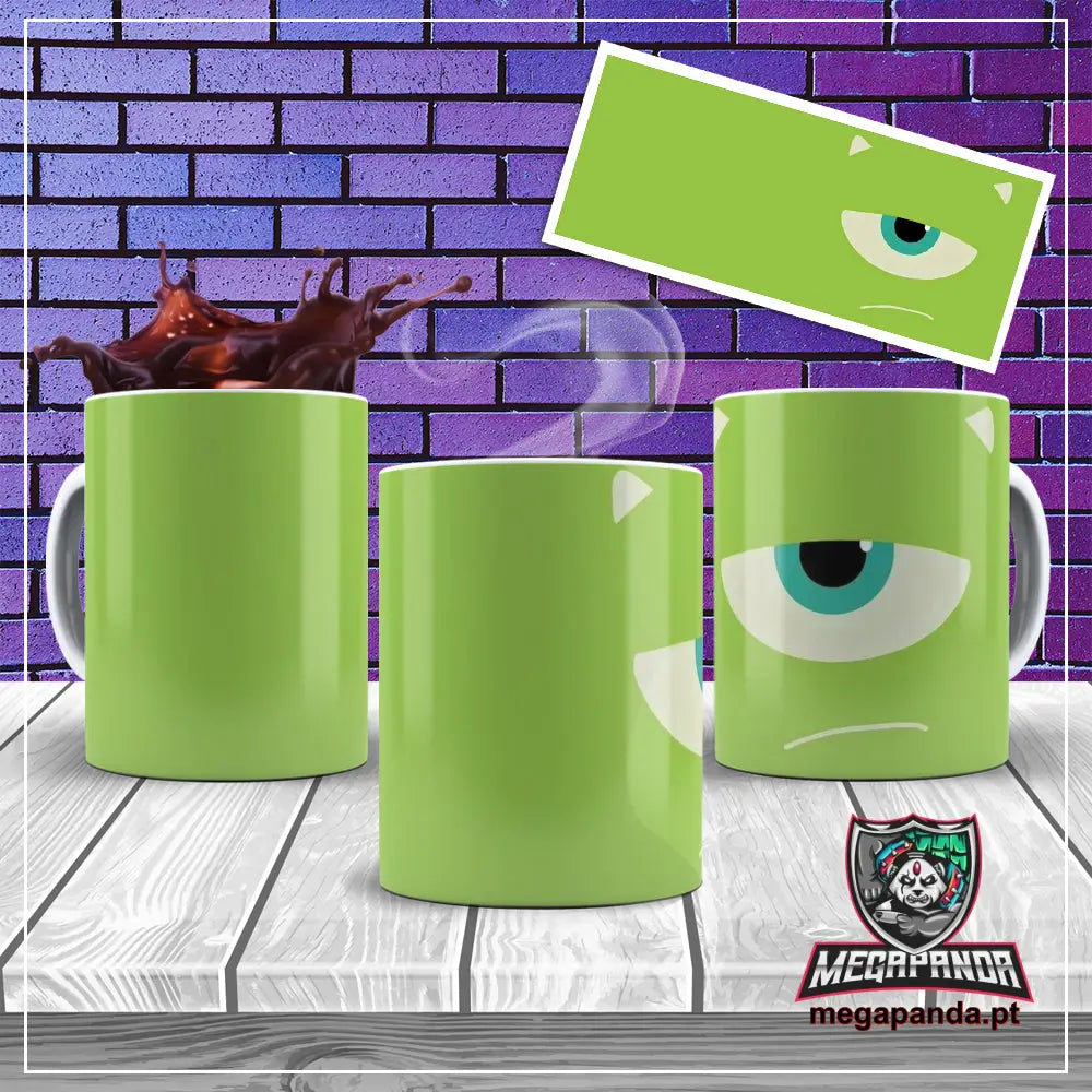 Caneca Monstros S.A Mike Warowski