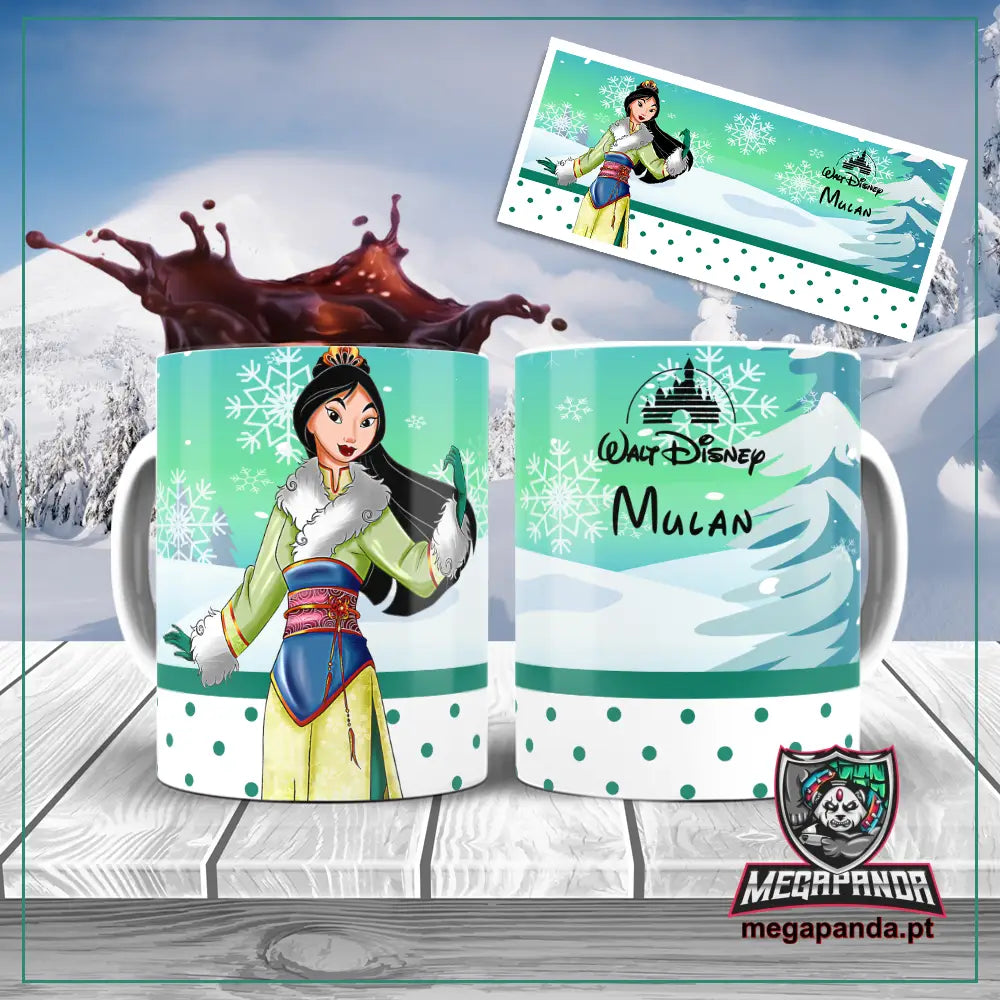 Caneca Mulan - Princesa de Inverno