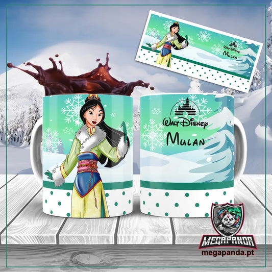 Caneca Mulan - Princesa De Inverno Brindes