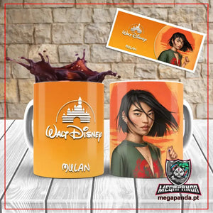 Taza Mulan - Princesa Moderna