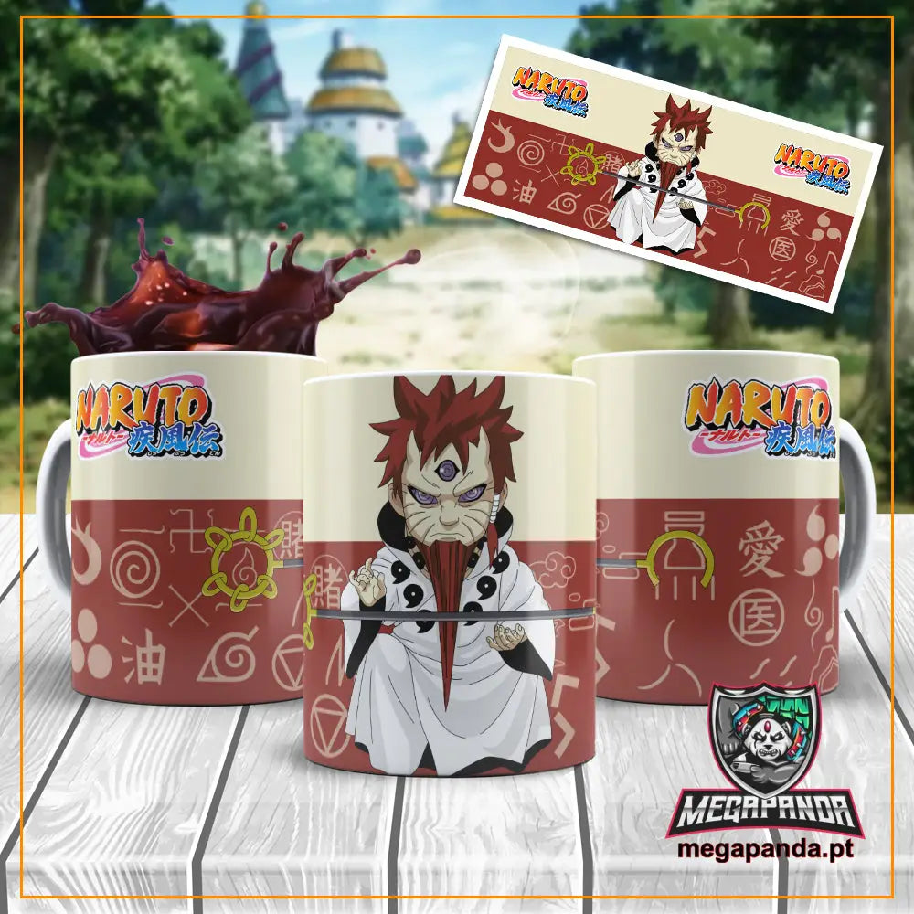 Caneca Naruto Hagoromo Chibi Brindes