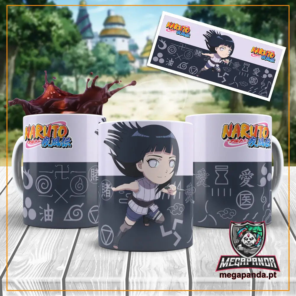 Caneca Naruto Hinata Chibi