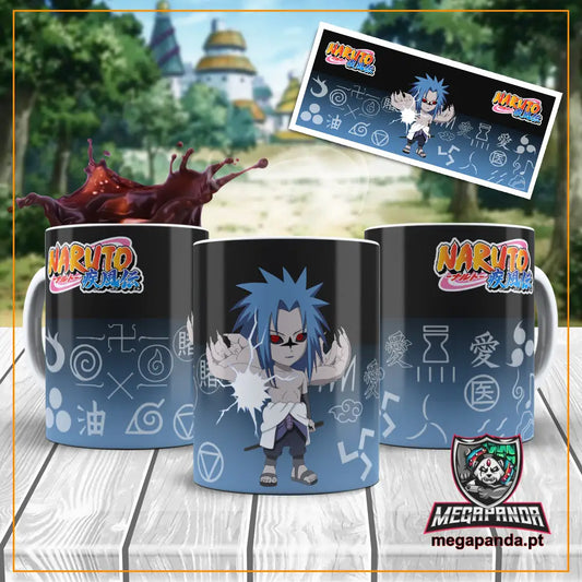 Caneca Naruto Sazuki Chibi Stage 2 Brindes