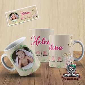 Taza de café Wake Up rojo/blanco