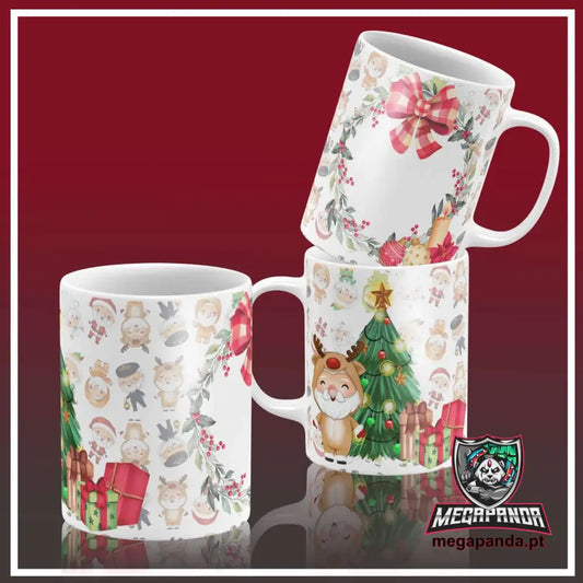 Caneca Pai Natal 10 Brindes