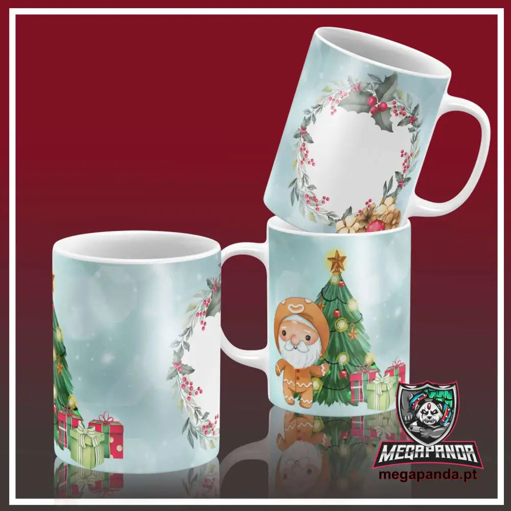 Caneca Pai Natal 2 Brindes