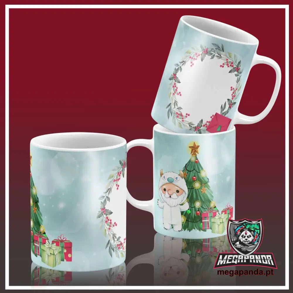 Caneca Pai Natal 3 Brindes