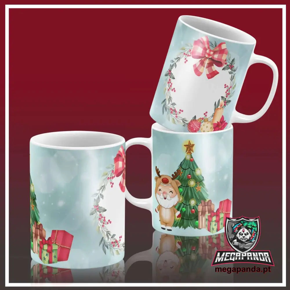 Caneca Pai Natal 4 Brindes