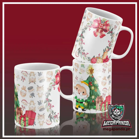 Caneca Pai Natal 7 Brindes