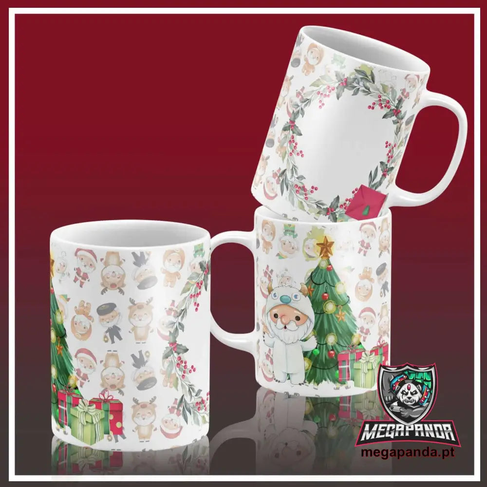 Caneca Pai Natal 9 Brindes