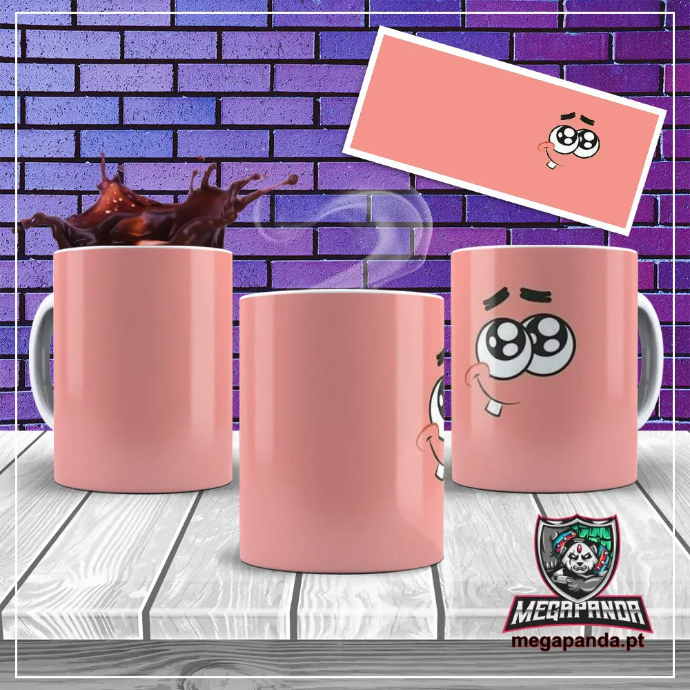 Caneca Patrick 2 Brindes