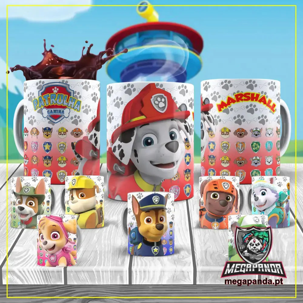 Caneca Patrulha Pata