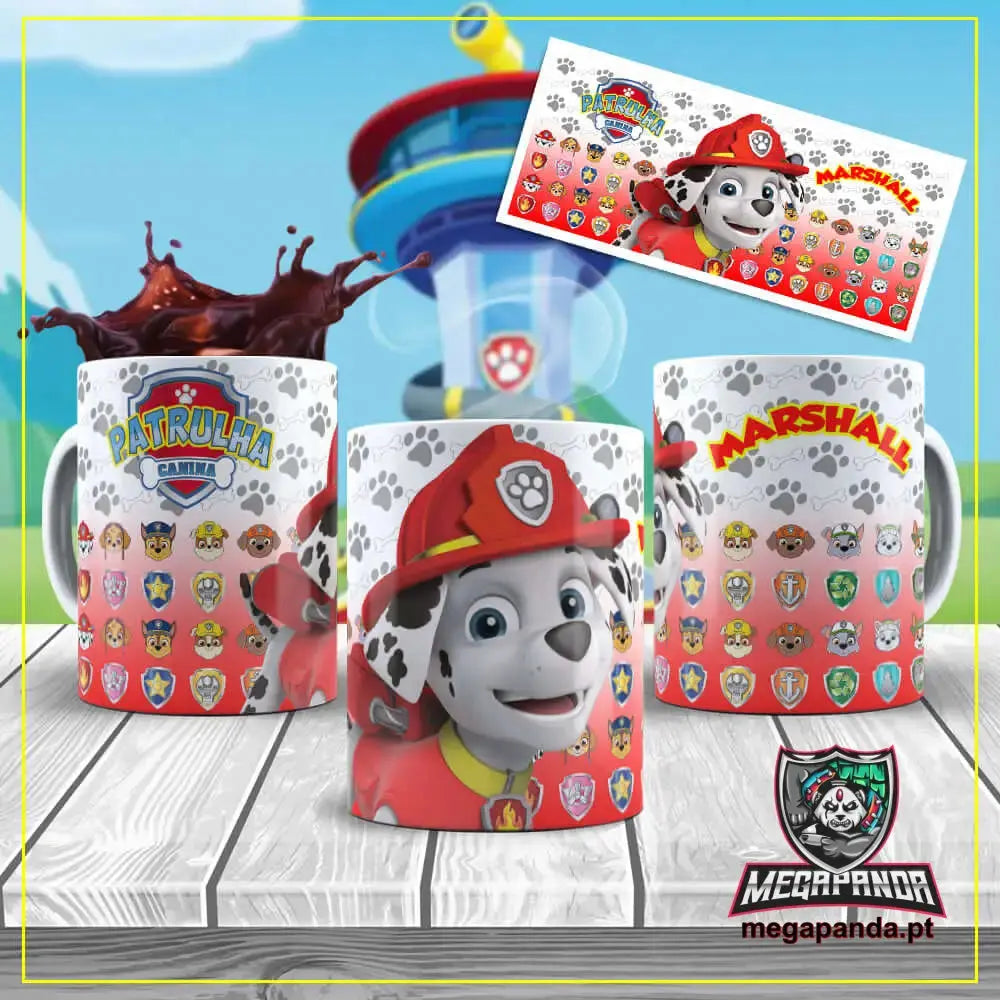 Caneca Patrulha Pata