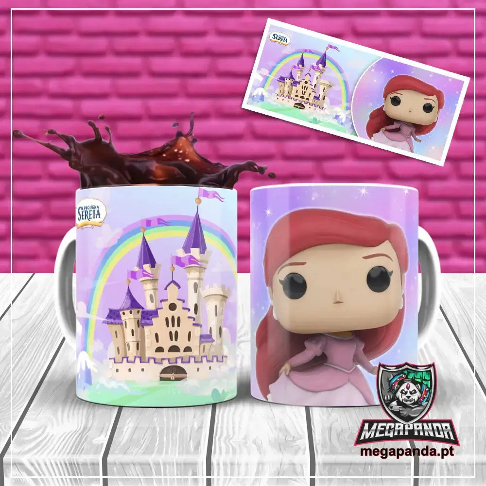 Caneca Pequena Sereia