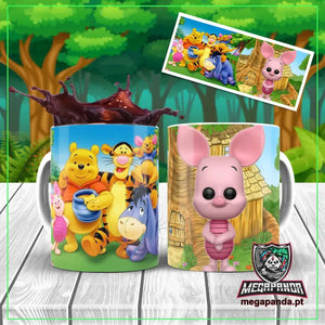 Caneca Piglet Funko