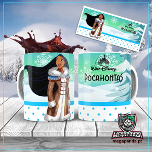 Caneca Pocahontas - Princesa de Inverno