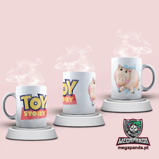 Caneca Porquinho Toys Story Brindes