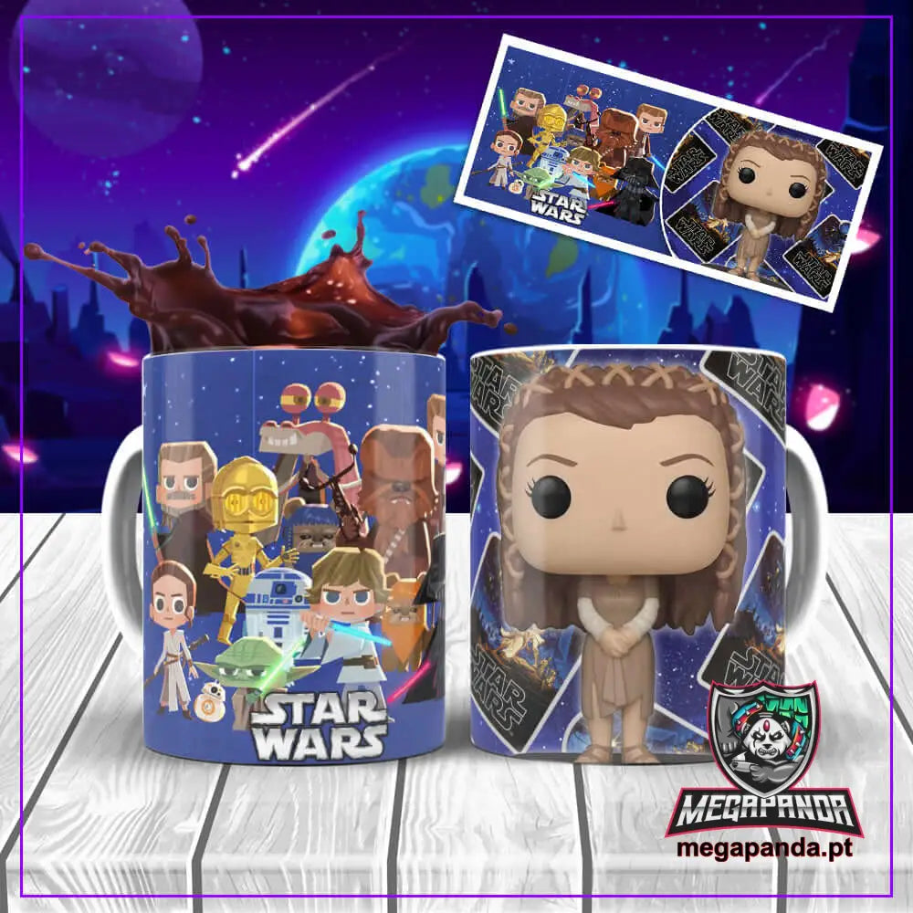 Caneca  Princesa Leia  Funko