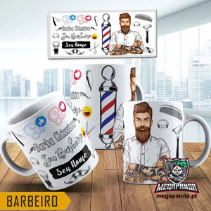 Taza de café Wake Up rojo/blanco