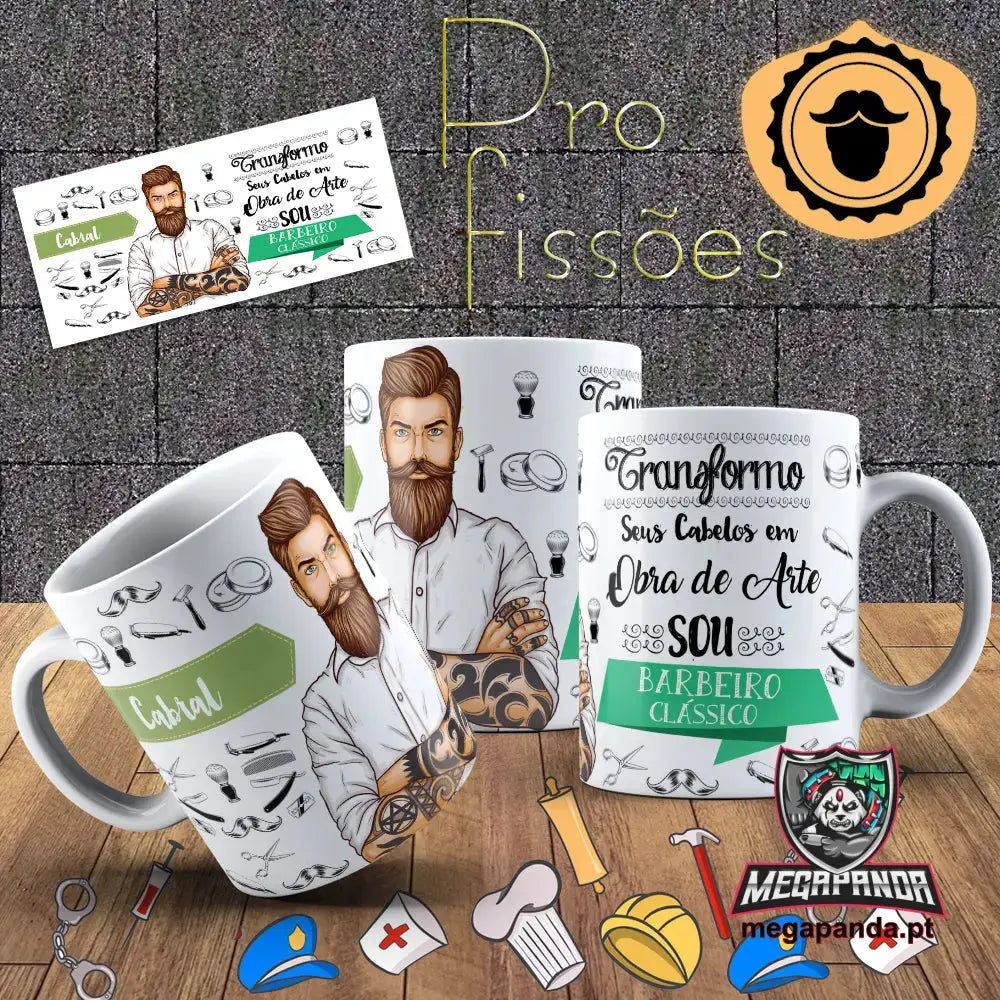 Taza de café Wake Up rojo/blanco