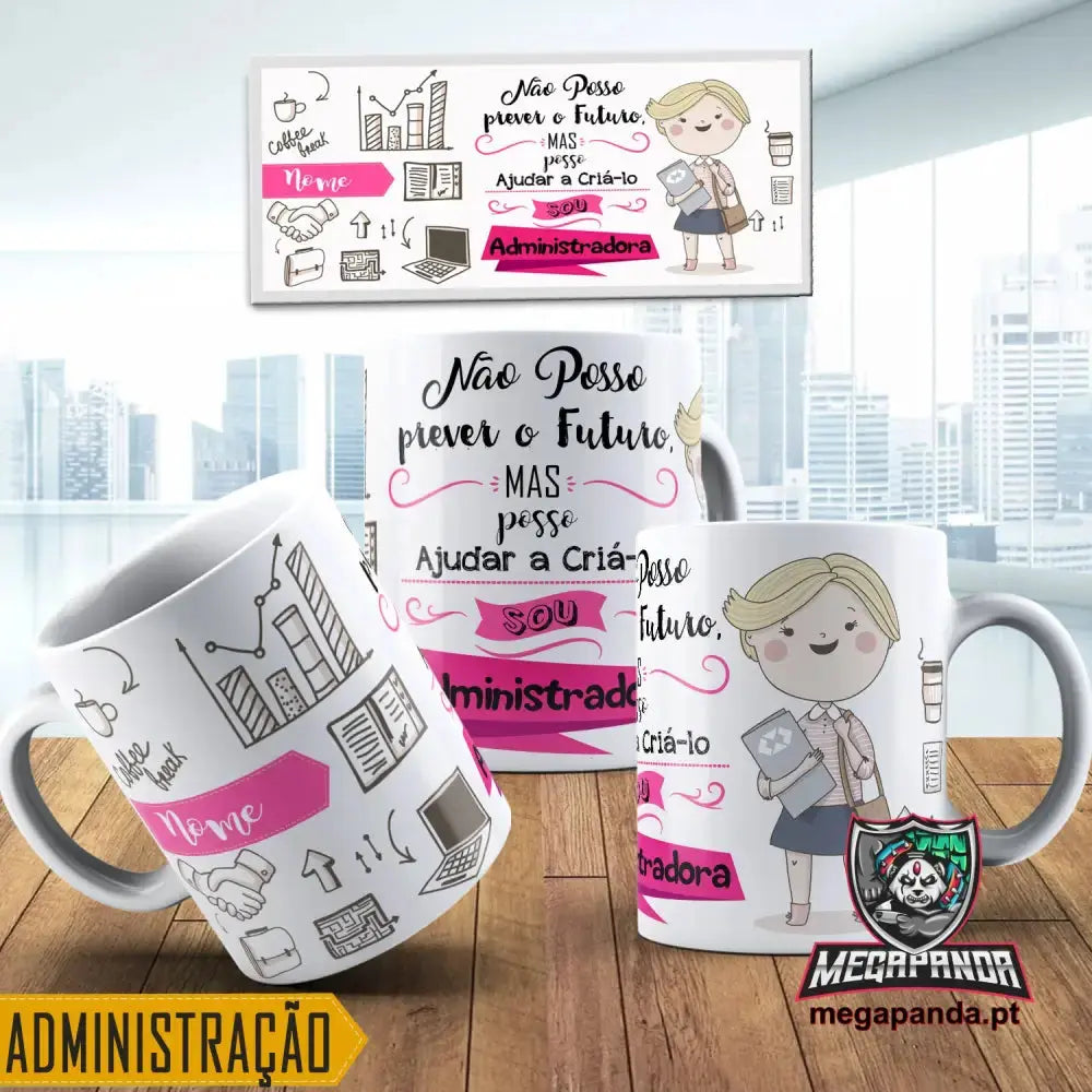 Taza de café Wake Up rojo/blanco