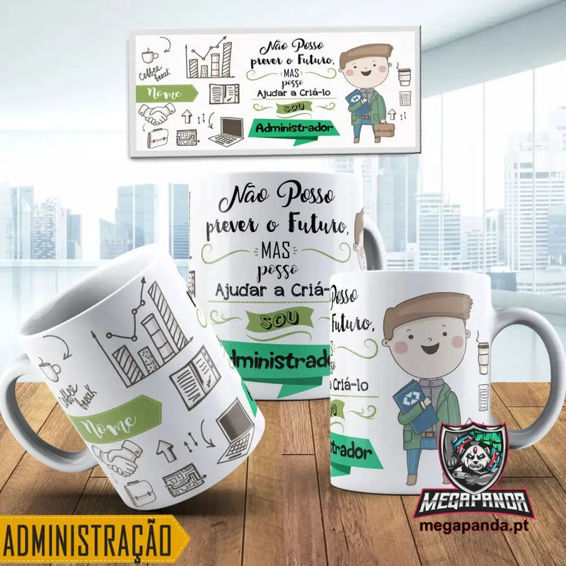 Taza de café Wake Up rojo/blanco